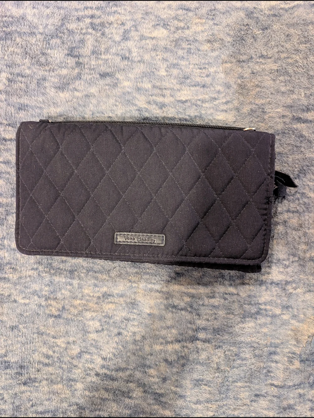 Vera Bradley NWOT Quilted Navy Wallet